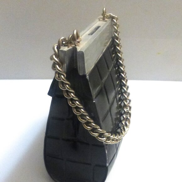 SIGNED Vintage YOVE ST. LARENT Coin PURSE BANK Vintage Coin Bank Vintage Purse - Picture 9 of 16